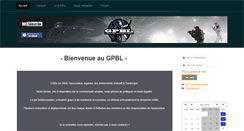 Desktop Screenshot of gpbl.fr